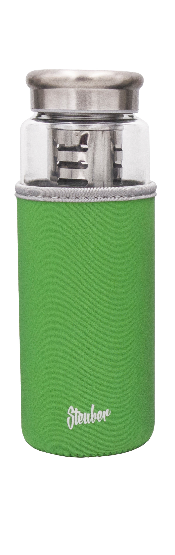 Trinkflasche 750 ml mit Filtereinsatz und Tasche