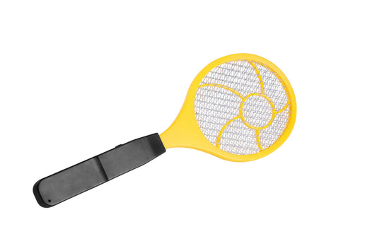 Elektrische Fliegenklatsche im Tennisschläger Design