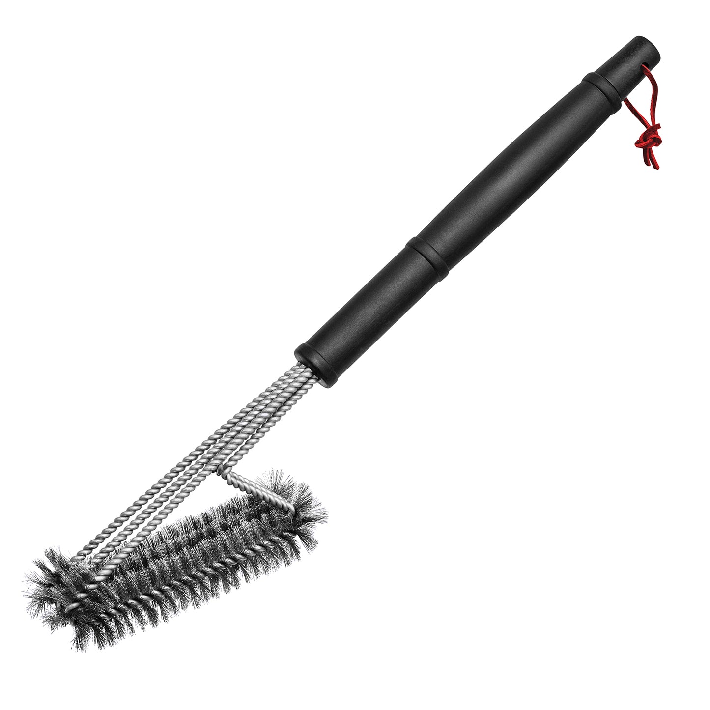 Effiziente Grillbürste mit robusten 45° Stahlborsten