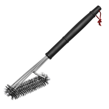 Effiziente Grillbürste mit robusten 45° Stahlborsten