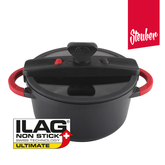 Niederdruck Kochtopf 4800 ml Ø24 cm Antihaft-beschichtet