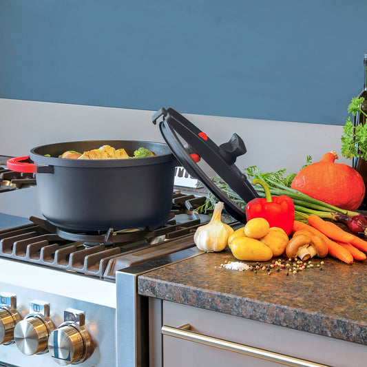 Niederdruck Kochtopf 4800 ml Ø24 cm Antihaft-beschichtet
