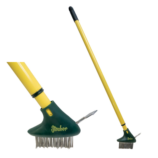 Unkraut Fugenbürste mit Fugendorn, Teleskopstiel ausziehbar bis 1,4m