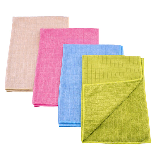 Saugstarkes Mikrofasertuch 2er Set 60 x 40 cm für Bad & WC
