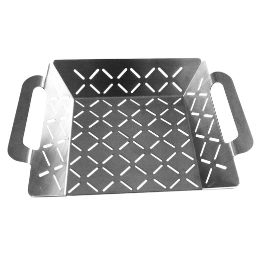 Wiederverwendbarer Grillkorb klein & groß für Gemüse, Garnelen u.v.m.