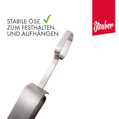 4er Set Grillspieße 40 cm Schaschlikspieß mit Schieber