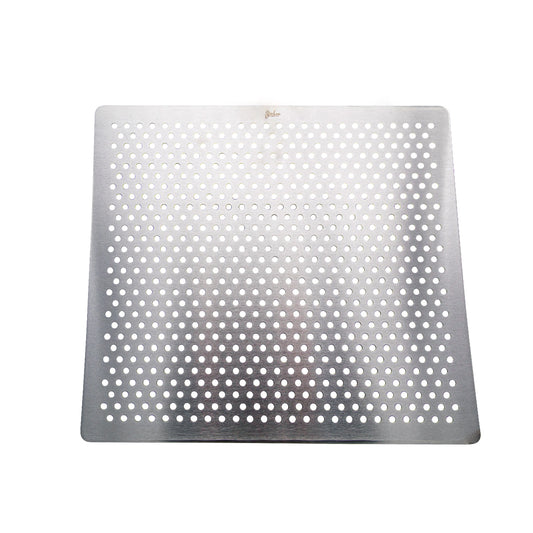 Gelochte Grillplatte für kleingeschnittenes Grillgut