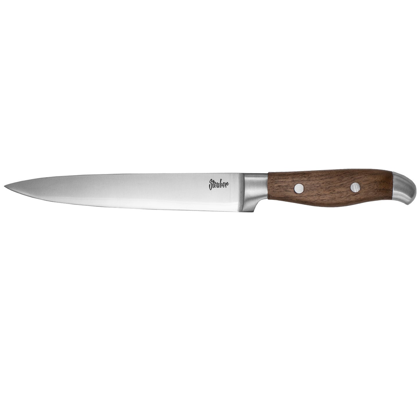 Scharfe Küchenmesser mit echtem Holzgriff und hervorragender Haptik