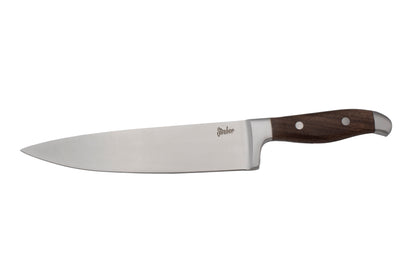 Scharfe Küchenmesser mit echtem Holzgriff und hervorragender Haptik