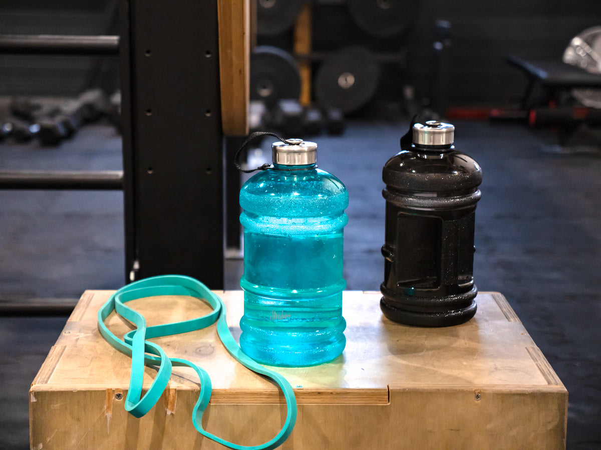 Sporttrinkflasche JUMBO 2,0 l Fitnessstudio-Flasche – Steuber