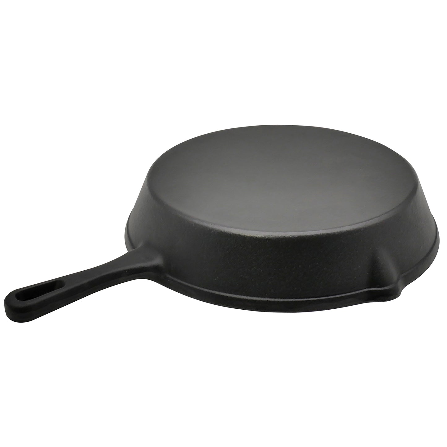 Große Gusseisen-Grillpfanne 24 cm mit Ausguss