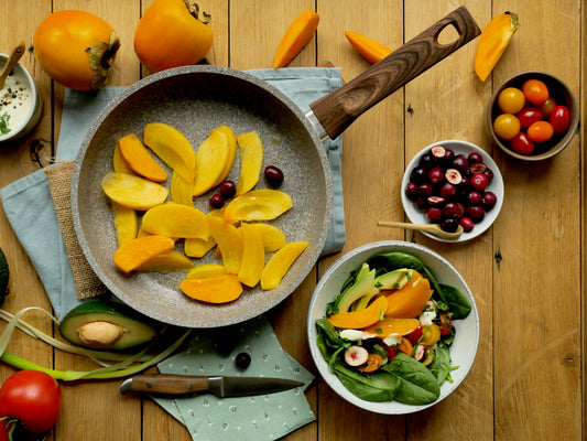 Bratfpanne Stonewood m. Keramik-verstärkter Antihaft-Beschichtung